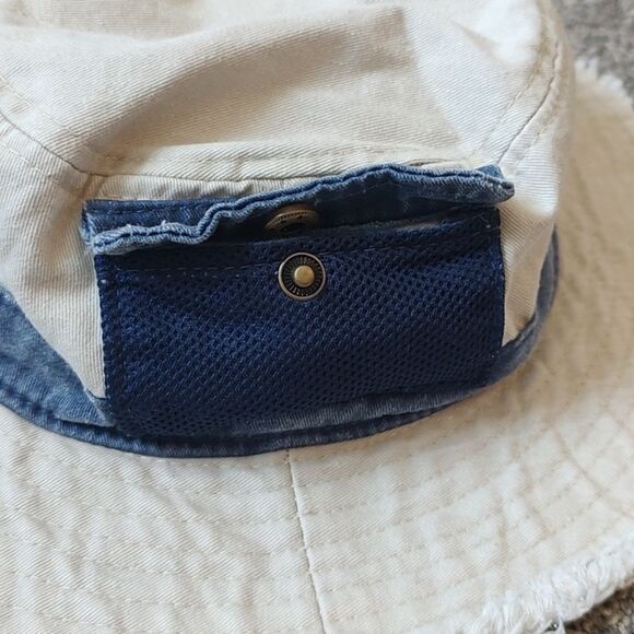 Brand New Venice, Florida 100% Cotton Kids‎ Size Large Bucket Hat With String - Picture 7 of 11